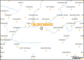 map of Talokchaung