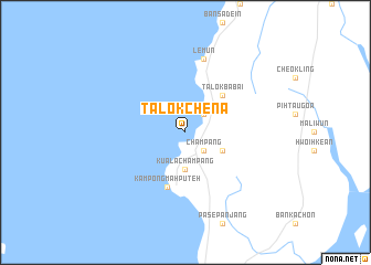 map of Talok Chena