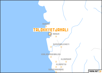 map of Talok Kyet Jamali