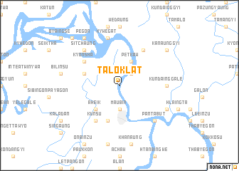 map of Taloklat