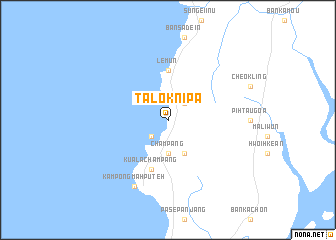 map of Talok Nipa