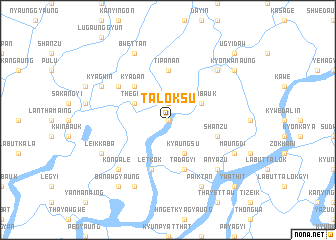 map of Taloksu