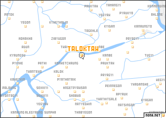 map of Taloktaw