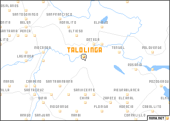 map of Talolinga