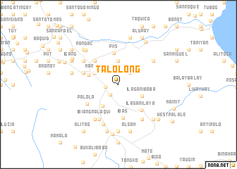 map of Talolong