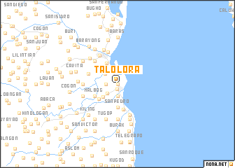 map of Talolora