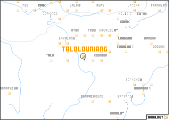 map of Talôlouniang