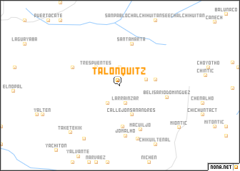 map of Talonquitz