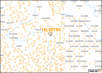 map of Talontan