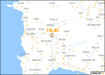 map of Talon