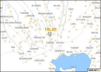 map of Talon