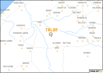 map of Tal Or