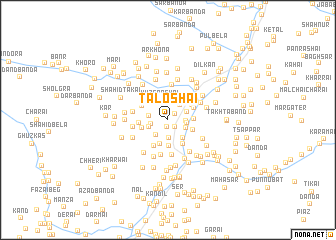 map of Taloshai