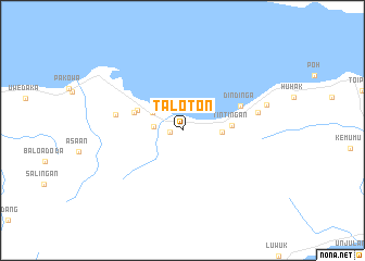 map of Taloton