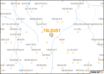 map of Taloust