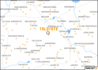 map of Taloyote