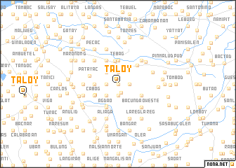 map of Taloy