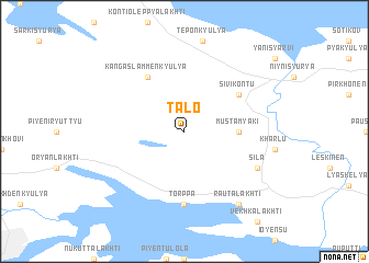 map of Talo