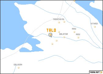 map of Tālo