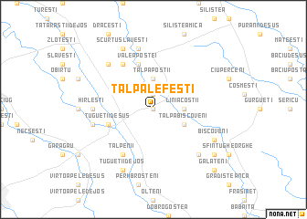 map of Talpa-Lefeşti
