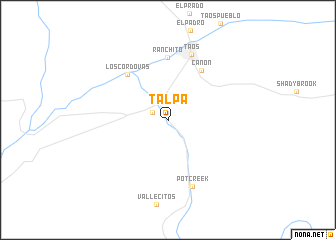 map of Talpa