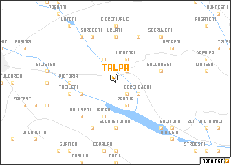 map of Talpa