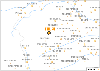 map of Talp\