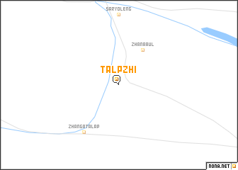 map of Talpzhi