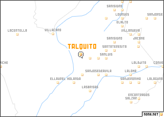 map of Talquito