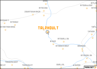 map of Talrhoult