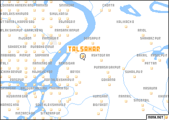 map of Tālsahar