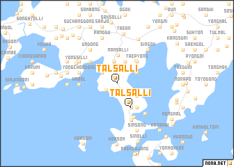 map of Talsal-li