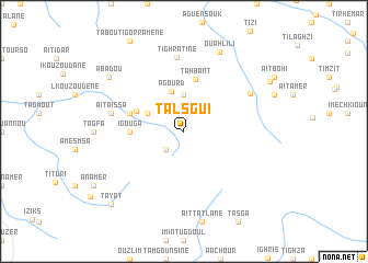 map of Talsgui