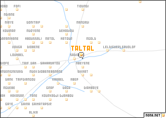map of Taltal