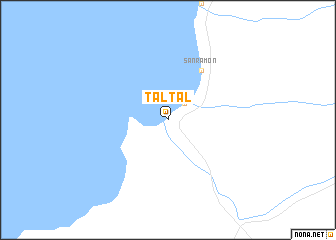 map of Taltal