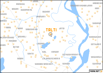 map of Tālti