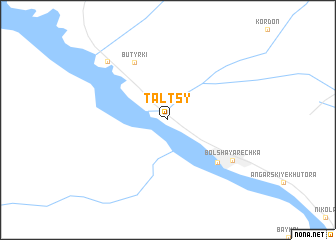 map of Tal\