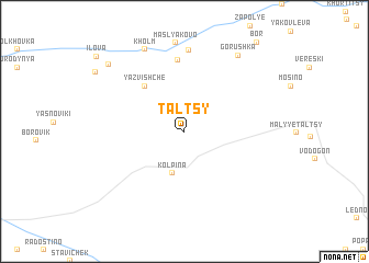 map of Tal\