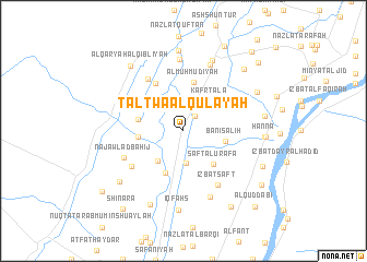 map of Talt wa al Qulay‘ah