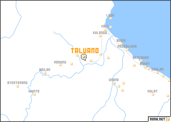 map of Taluano