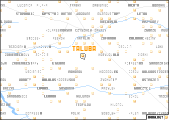 map of Taluba