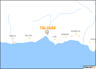 map of Taludaa