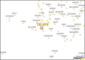 map of Talufe