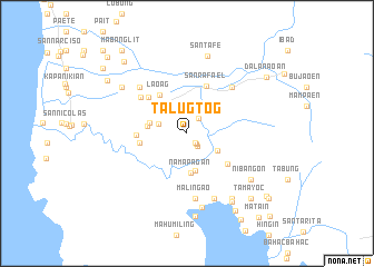 map of Talugtog