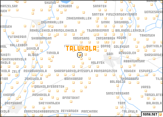 map of Talū Kolā