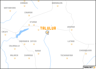 map of Talúlua