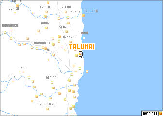 map of Talumai