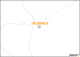 map of Talunmulo