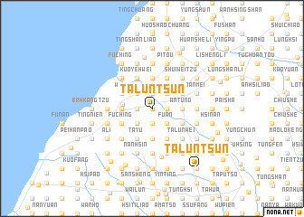 map of Ta-lun-ts\