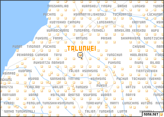map of Ta-lun-wei